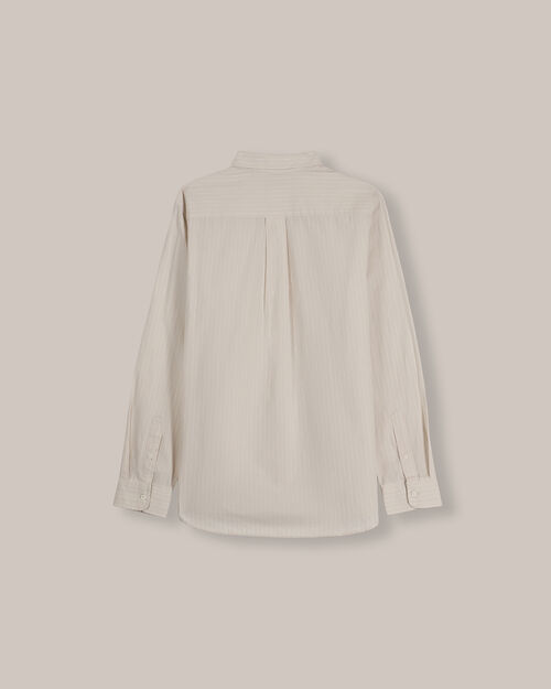 Camisa Fit Regular Café